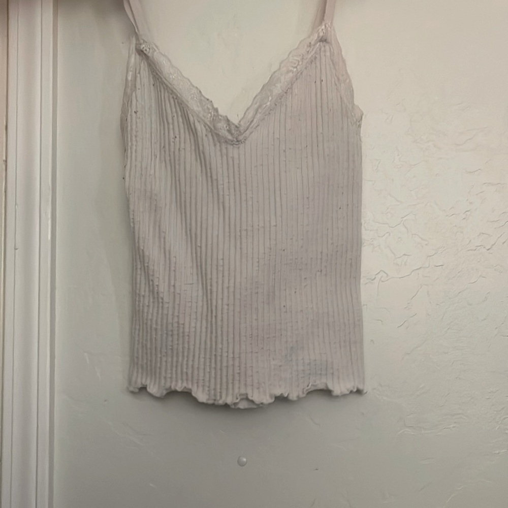 White tank top